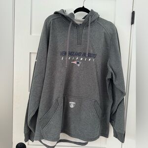 Reebok Dark Gray Patriots Hoodie